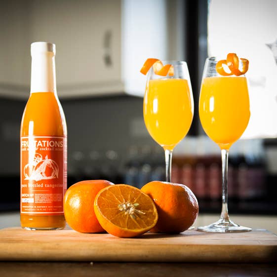 Fruitations Tangerine 375ml Craft Soda & Cocktail Mixer for wholesale by Fruitations