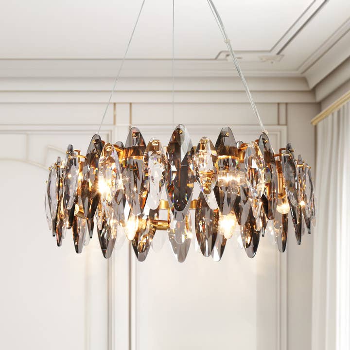 Erython 6-Light Brass Chandelier for wholesale by Belles Lighting
