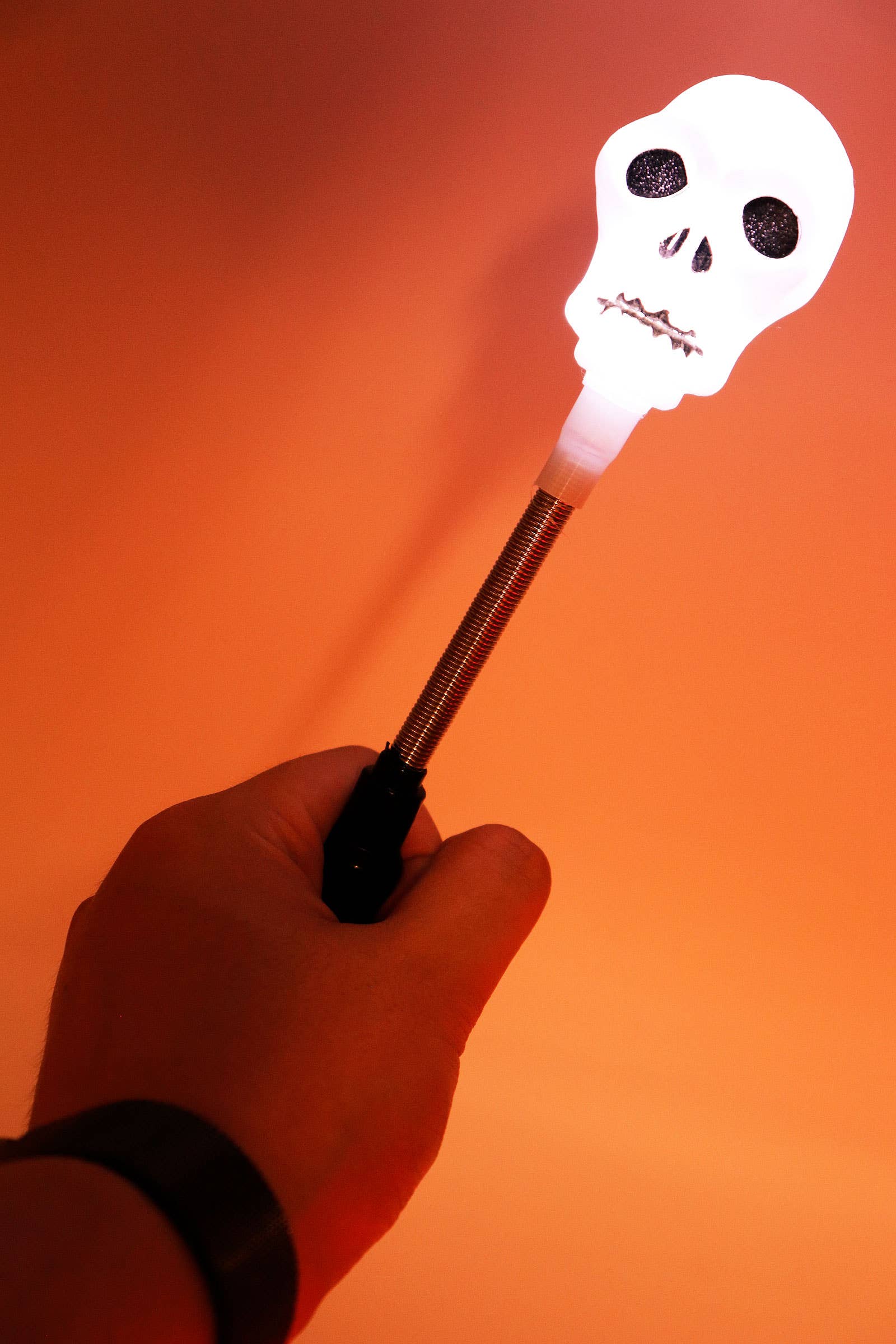 ASSORTED Halloween Head Dangle Spring Led Light Wand for wholesale on Faire2