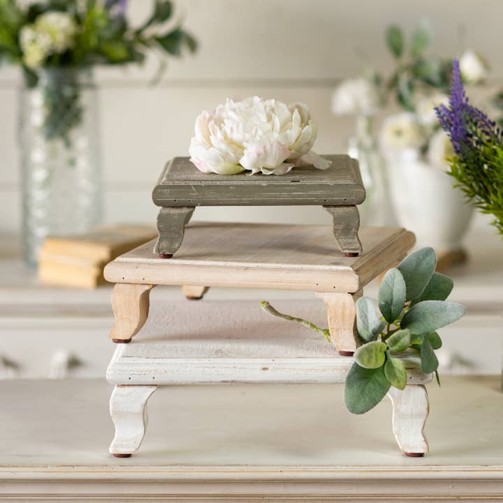 VIP Home & Garden - Wholesale Desk Riser - VIP Wood 12 in. Multicolor Riser Set of 3