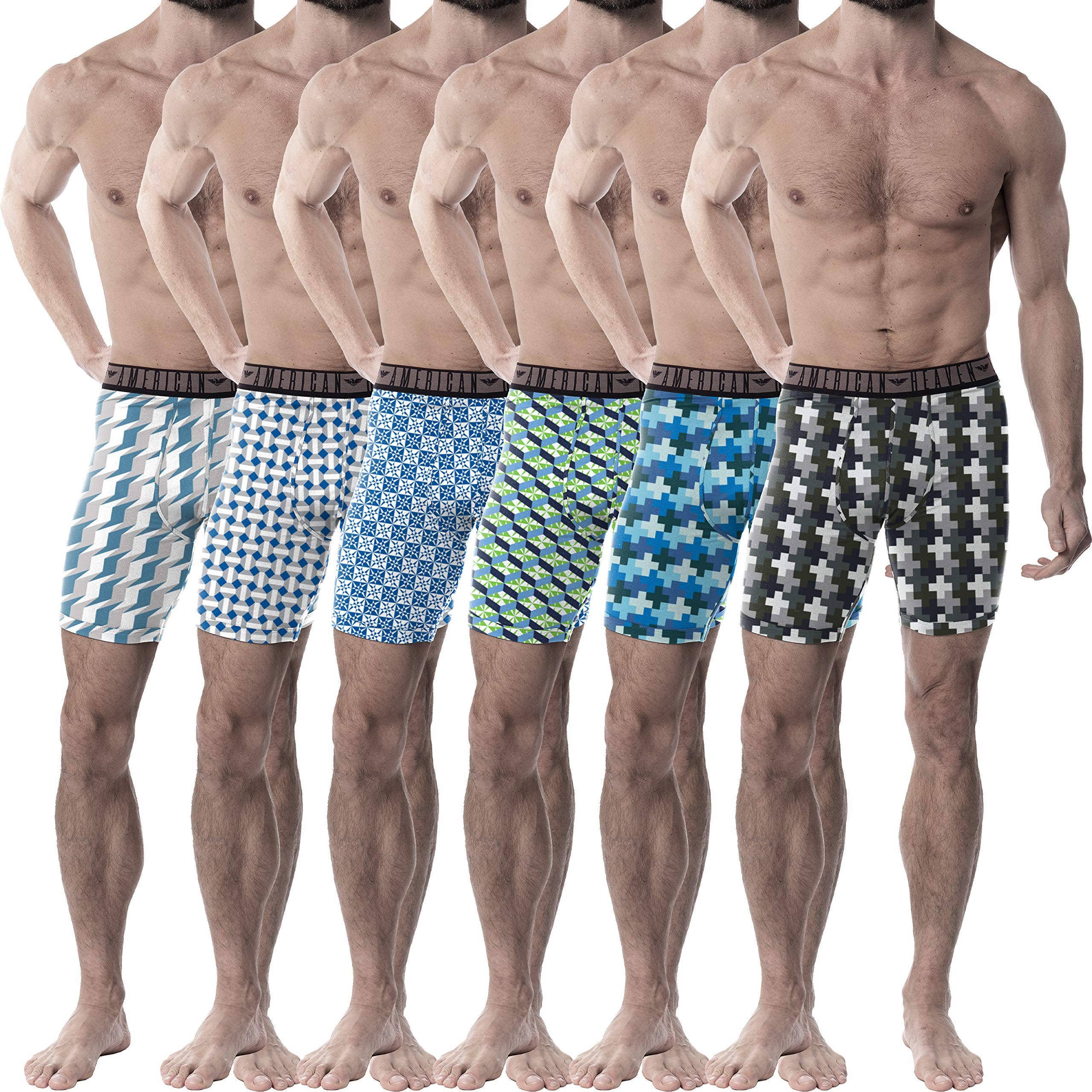 I-Wear Brands - Wholesale Underwear - Men's - 6 Pack Men's Ultra Soft Flex Fitted Boxer Brief5