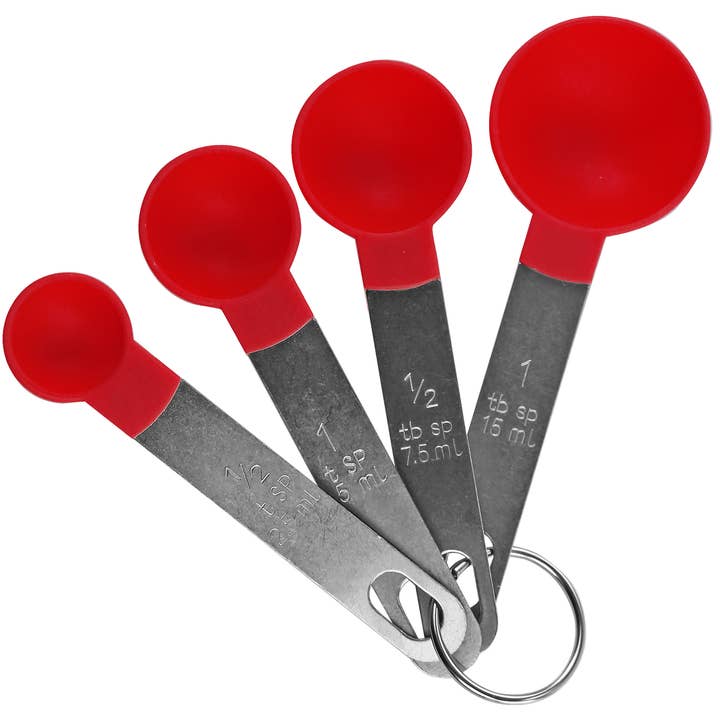 Reston Lloyd - Wholesale Measuring Spoon - 4pc Measuring Spoon Set (5 Colors)1