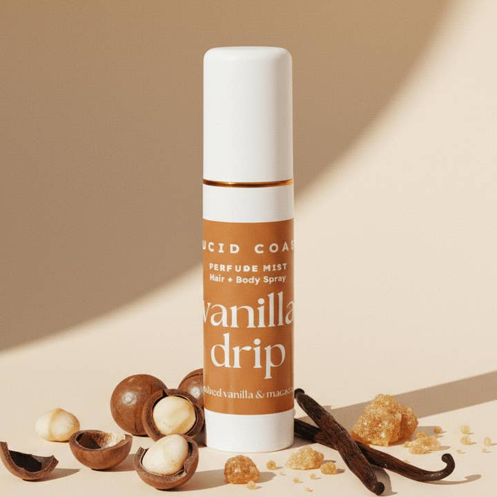 Vanilla Drip Hair & Body Mist for wholesale by Lucid Coast | Scented Candles and Perfume