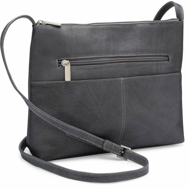Le Donne Leather - Wholesale Crossbody Bag - Women's - Le Donne Leather Birch Bay Crossbody, Colombian Leather
