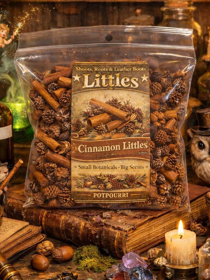 The Littles- Cinna-Littles Handcrafted Potpourri. for wholesale by Shoots, Roots & Leather Boots