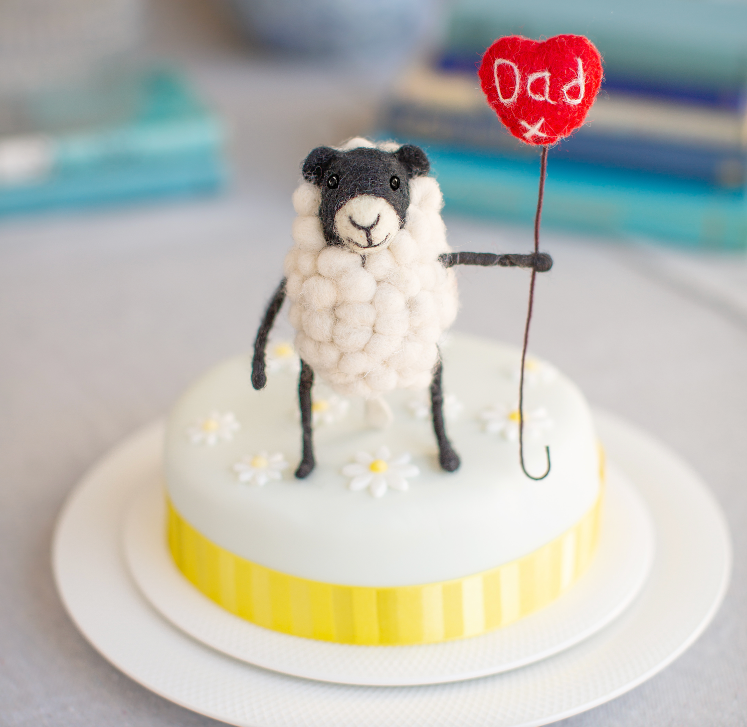 Sew Heart Felt - Wholesale Decorative Tabletop Object - Father's Day Dad Balloon Sheep1