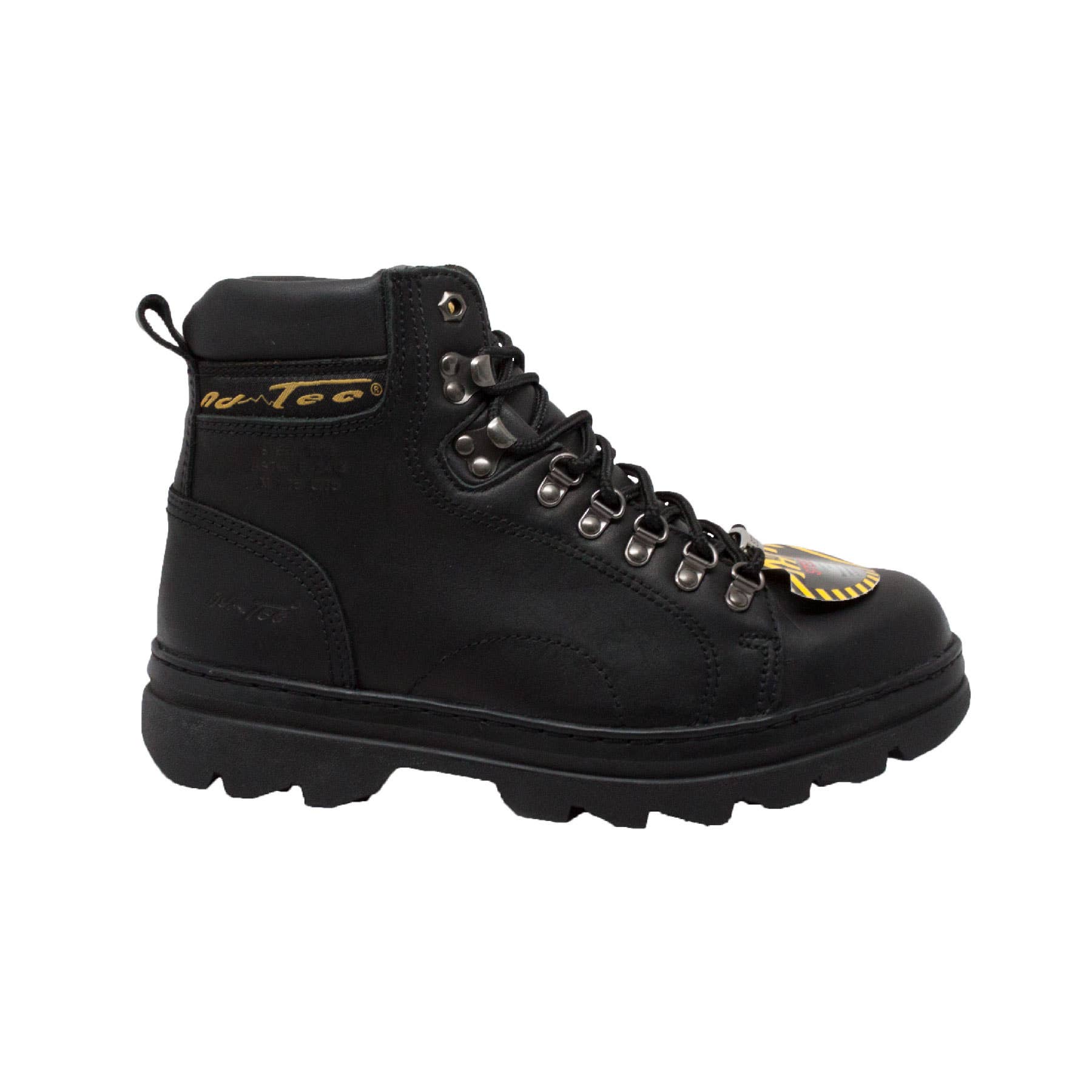 AdTec - Wholesale Hiking Boots - Men's - 1980: Men's 6" Steel Toe Work Boot- Black [Steel Toe]3