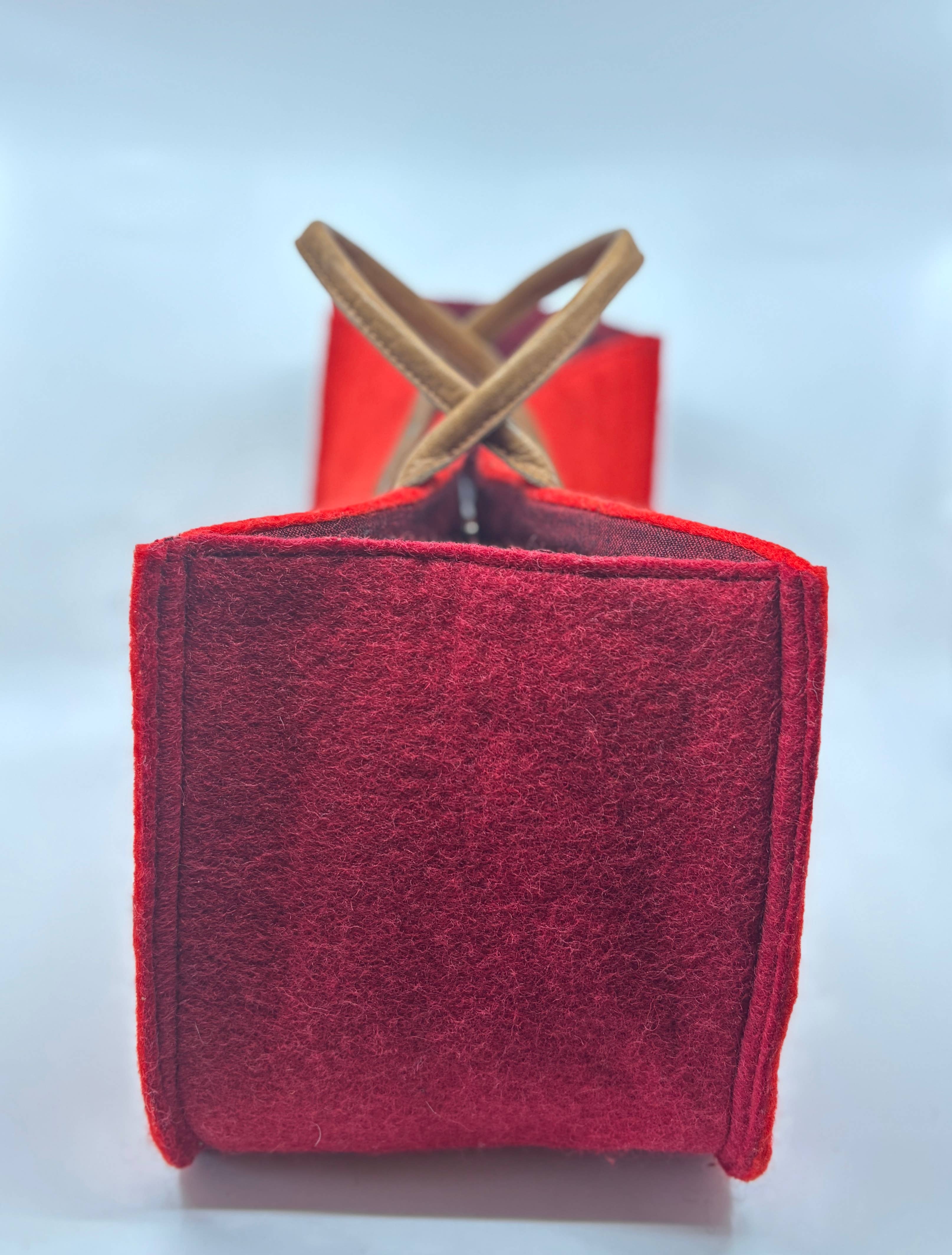 Fibres of Life - Wool & Felt - Wholesale Tote Bag - Women's - The Grab-&-Go Carry All | Felt Wool Tote Bag | Soft Yarn Bag10