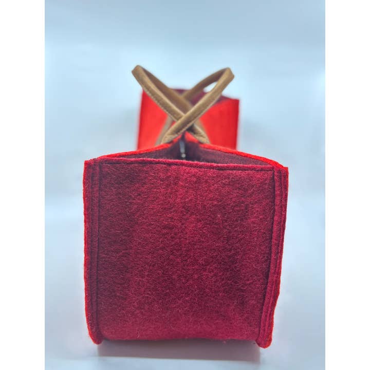 Fibres of Life - Wool & Felt - Wholesale Tote Bag - Women's - The Grab-&-Go Carry All | Felt Wool Tote Bag | Soft Yarn Bag10