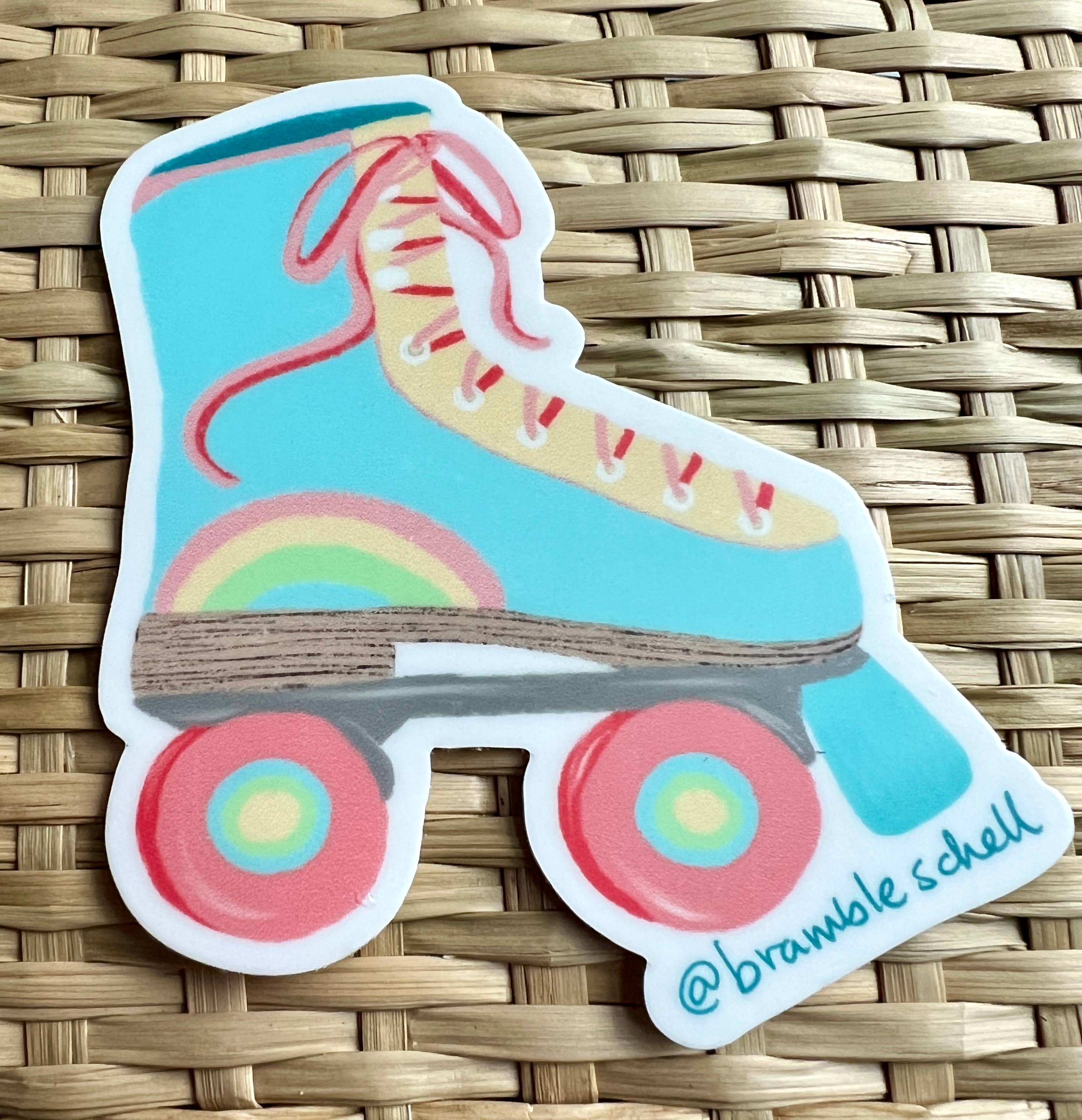 Bramble Schell Studio - Wholesale Sticker - Roller Skate Sticker2