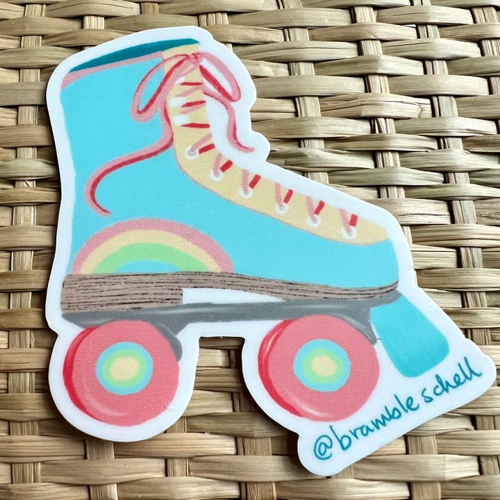 Bramble Schell Studio – wholesale Sticker – Roller Skate Sticker2