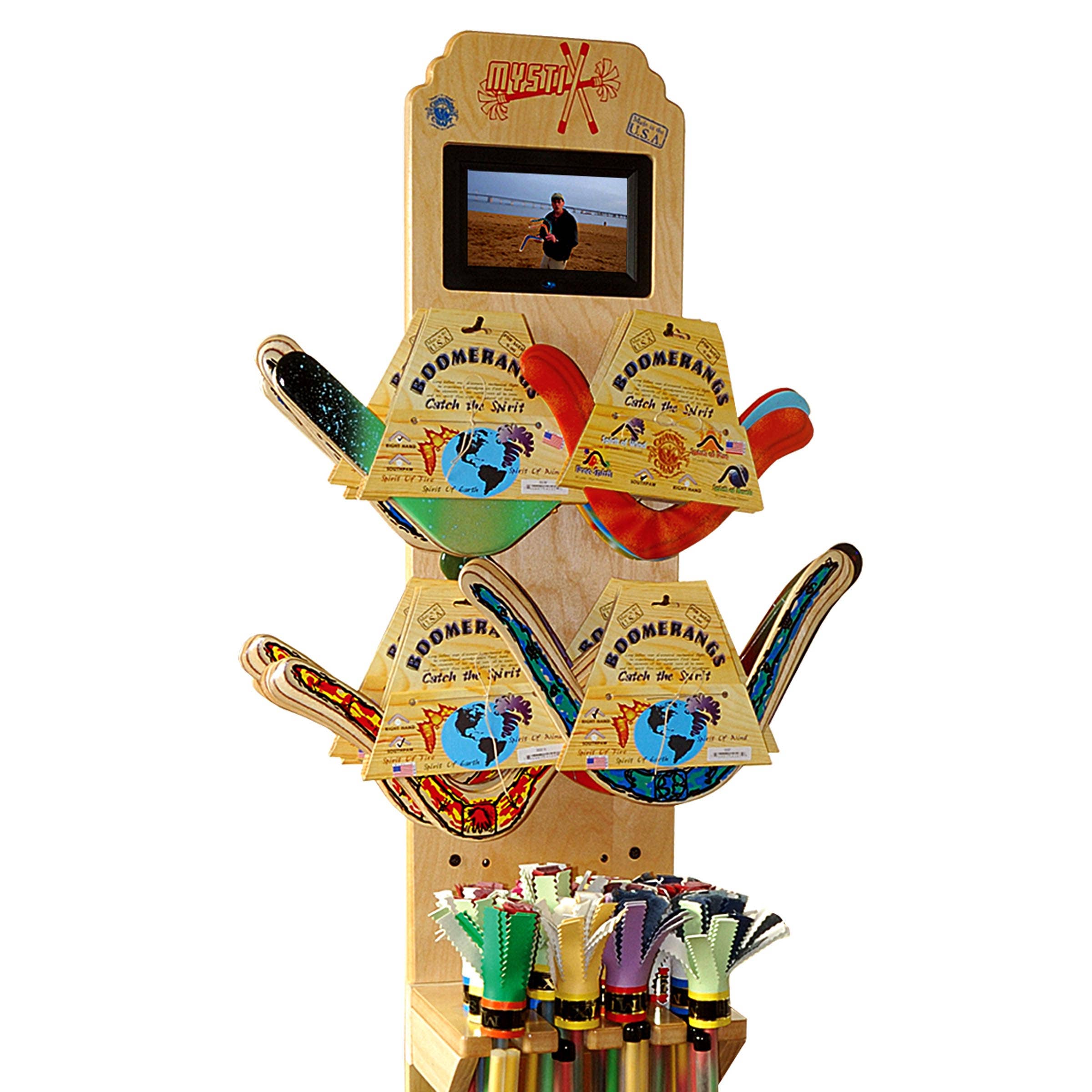 Channel Craft - Wholesale Retailer Display - Kids & Baby - Mystix Video Floor Display Only0