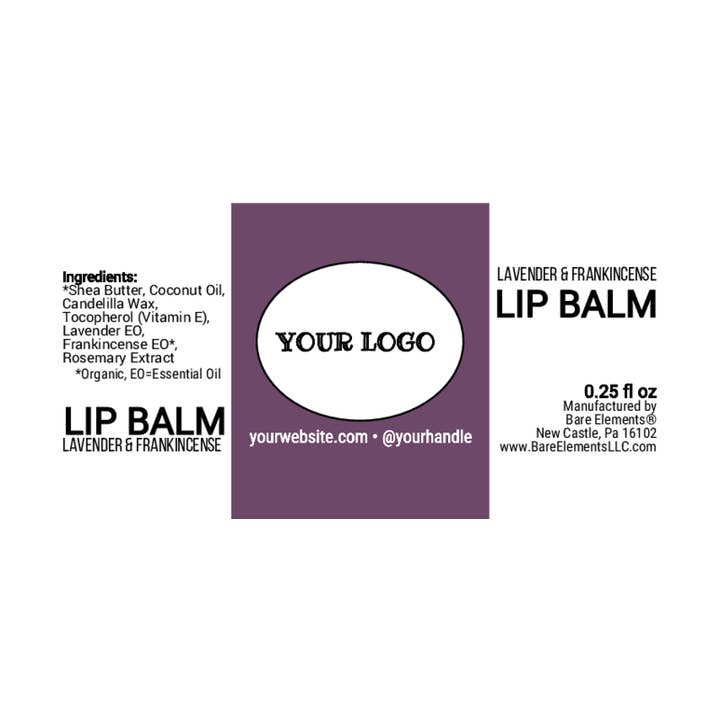 Bare Elements - Wholesale Lip Balm - Custom Private Label Lip Balm | Vegan - Zero Waste - Natural