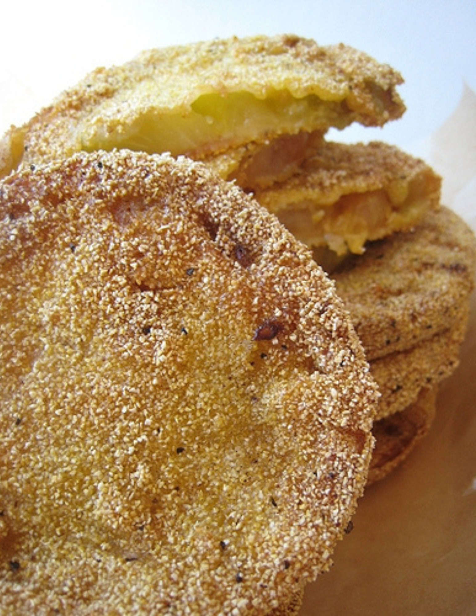 Julia's Southern Foods, LLC - Vente Mélange pour pain - Mélange Ta-Maters (tomates) vertes frites, chiffon de 9 oz2