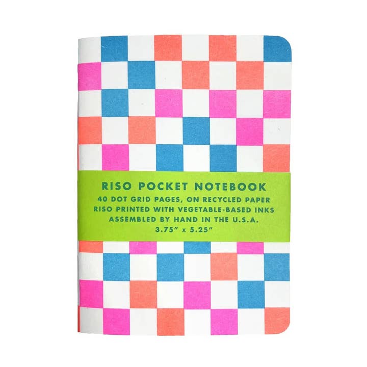 Risograph lomme-notesbog - ternet for engroshandel hos Next Chapter Studio
