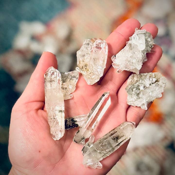 Mandala Gems - Wholesale Spiritual Stone/Crystal - High Quality Quartz Clusters from Brazil, Many with Chlorite Inclusions2