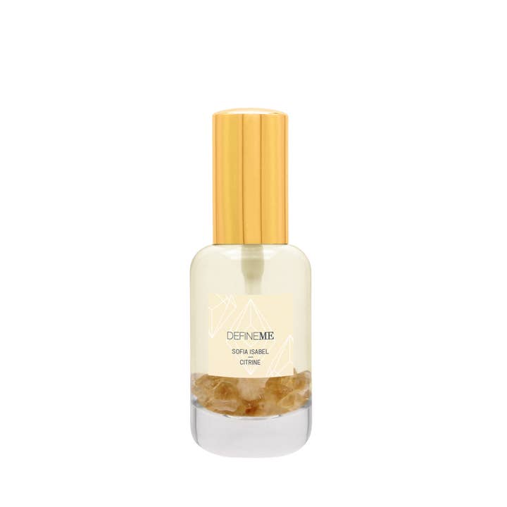 DefineMe - Wholesale Perfume/Eau de Toilette - Sofia Isabel - Citrine Crystal Perfume Mist for Spring