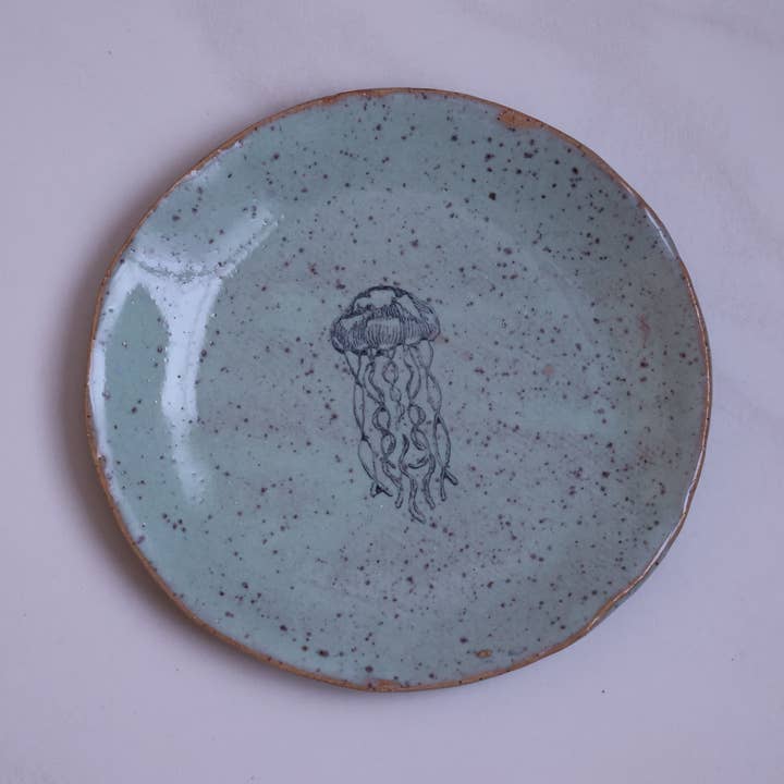 Mini Plate - Jellyfish for wholesale by Mud & Maker
