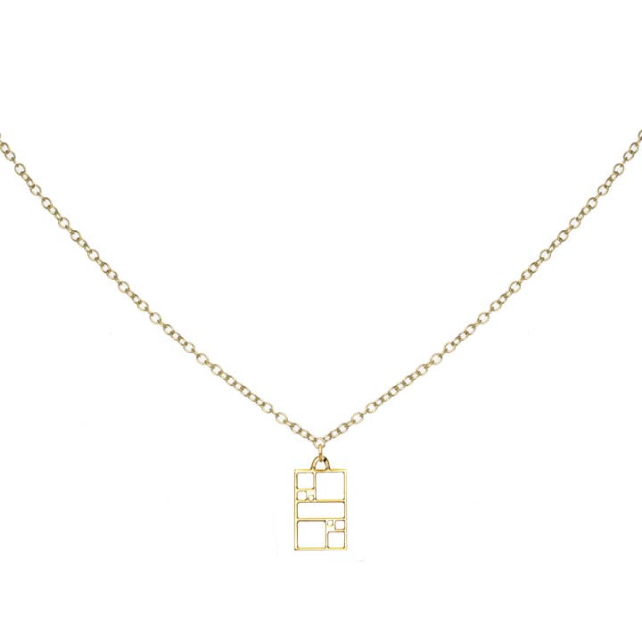 Joyería Inspirada en la Ciencia - Collar Delicado de Matemáticas para venta al por mayor de Rael Cohen