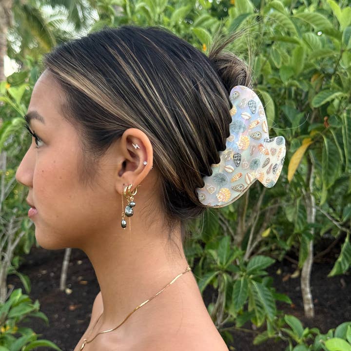 Shell Huntah Bombucha blanc pour la vente par Phases Hawaii