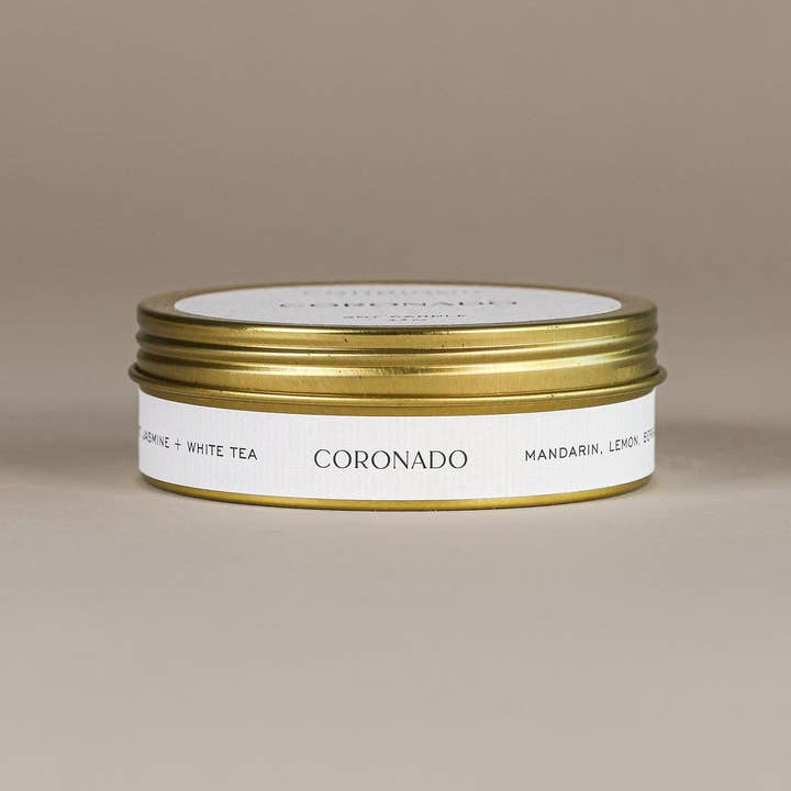 Corridor Candle Co. - Wholesale Travel Candles - Coronado Travel Candle1