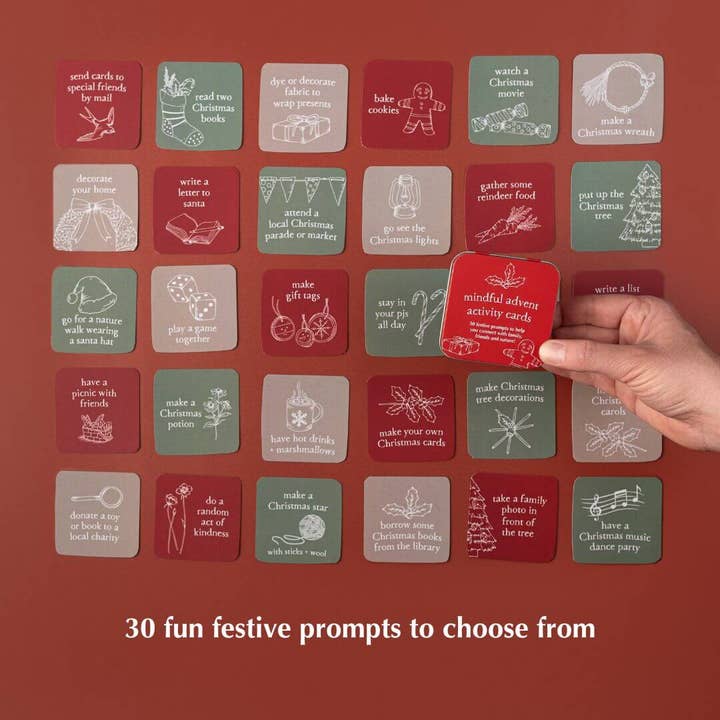 Your Wild Books - Wholesale Advent Calendar - Mindful Advent Activity Cards