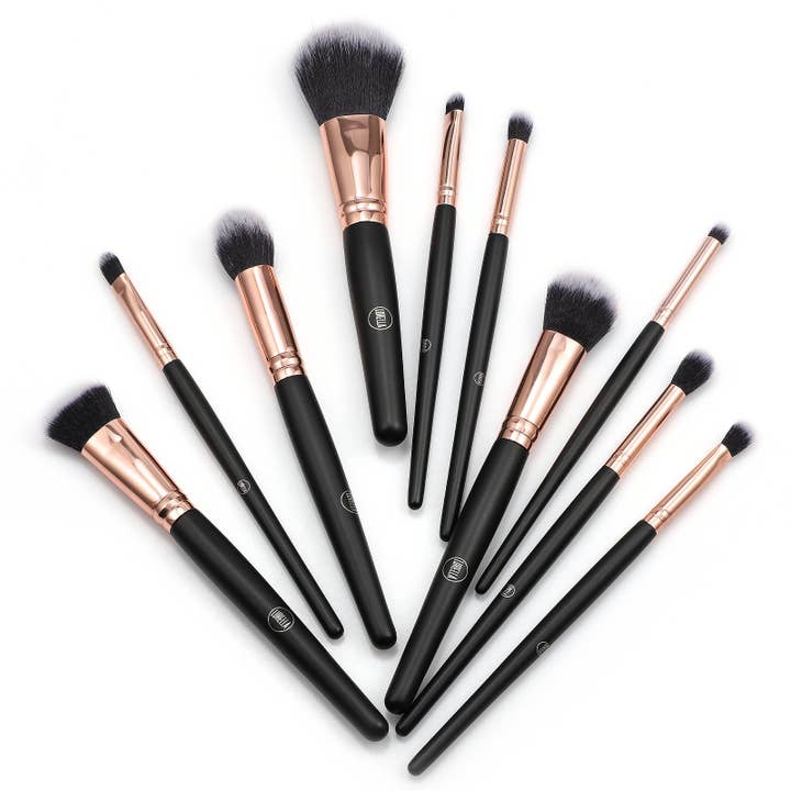 Lurella Cosmetics - Wholesale Make-up brush set - Rosè All Day Brush Set3