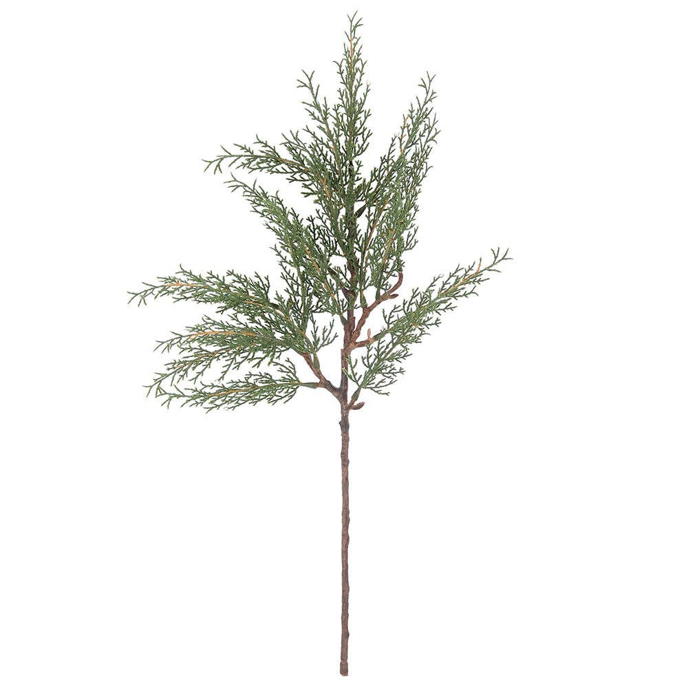 CG Hunter - Wholesale Artificial Plant - 20" Faux Evergreen Cedar Branch1