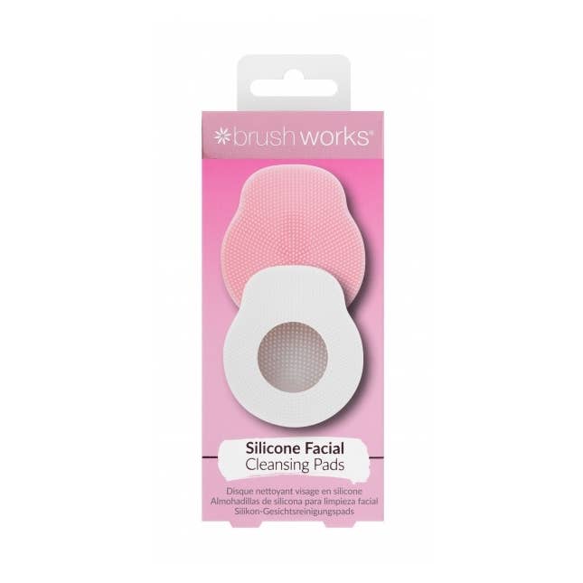 Beauty Pro - Wholesale Cotton Pad - Brushworks Silicone Cleansing Pads 2 Pack0