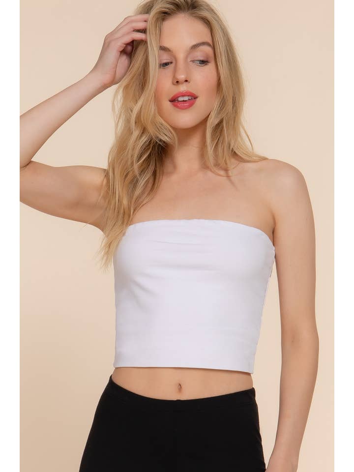Active Basic | Active USA - Wholesale Bustier - Dames - Crop Tube top van katoenjersey