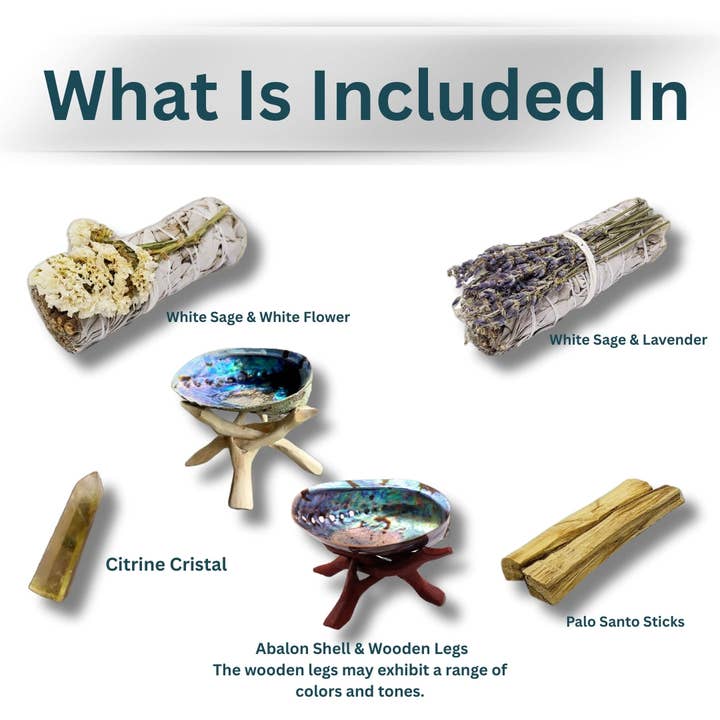 Within Enlightenment - Wholesale Sage Bundle - Abundance & Wealth - Palo Santo & Sage Kit1