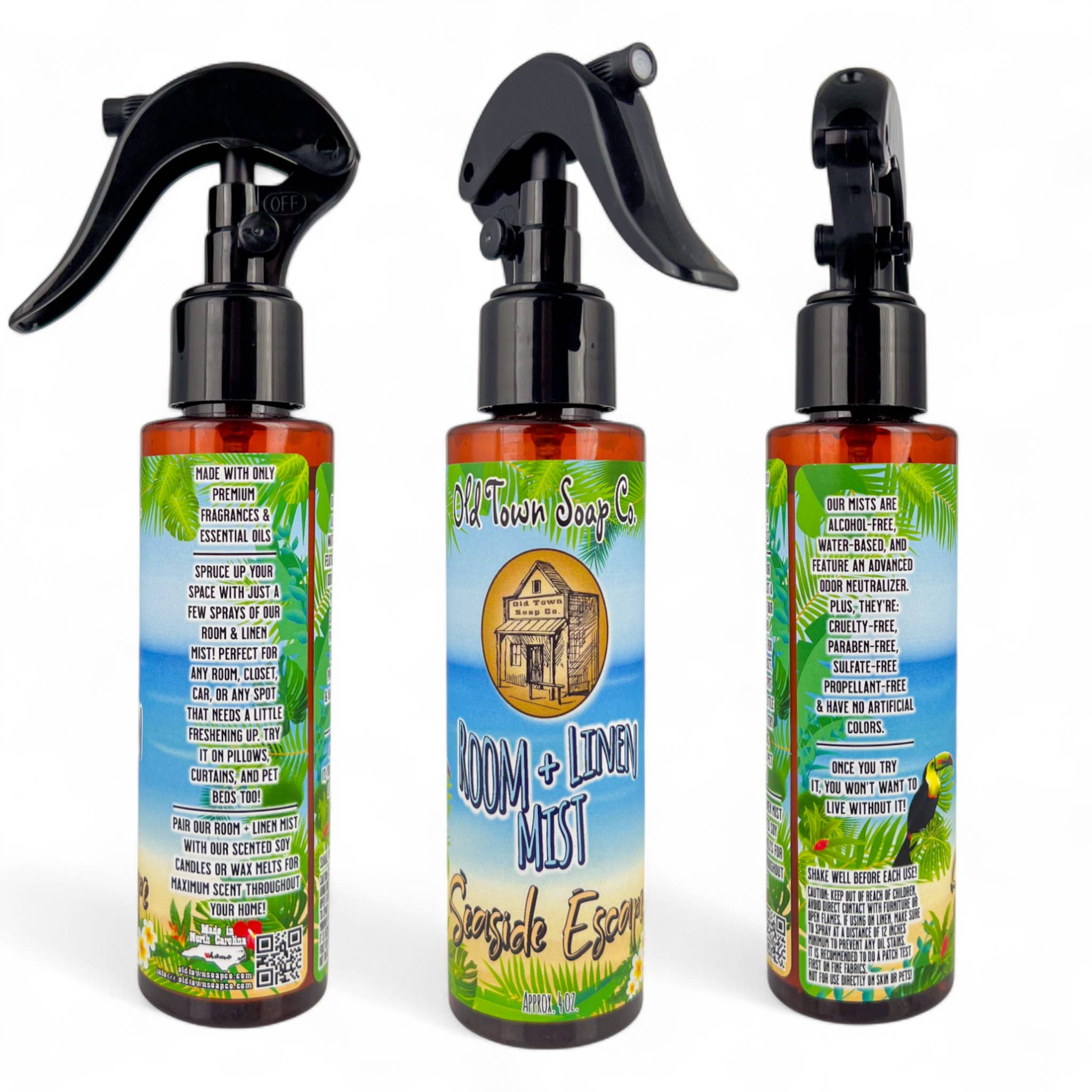 Old Town Soap Co. - Vendita all'ingrosso Spray per tessuti e ambienti - Room + Linen Mist - 14 Fragranze - Rinfresca la tua stanza11