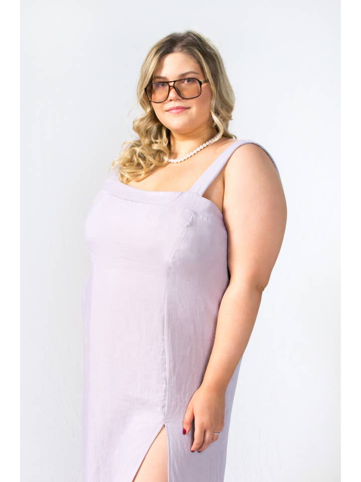 Lavender The Denise Dress for wholesale on Faire4