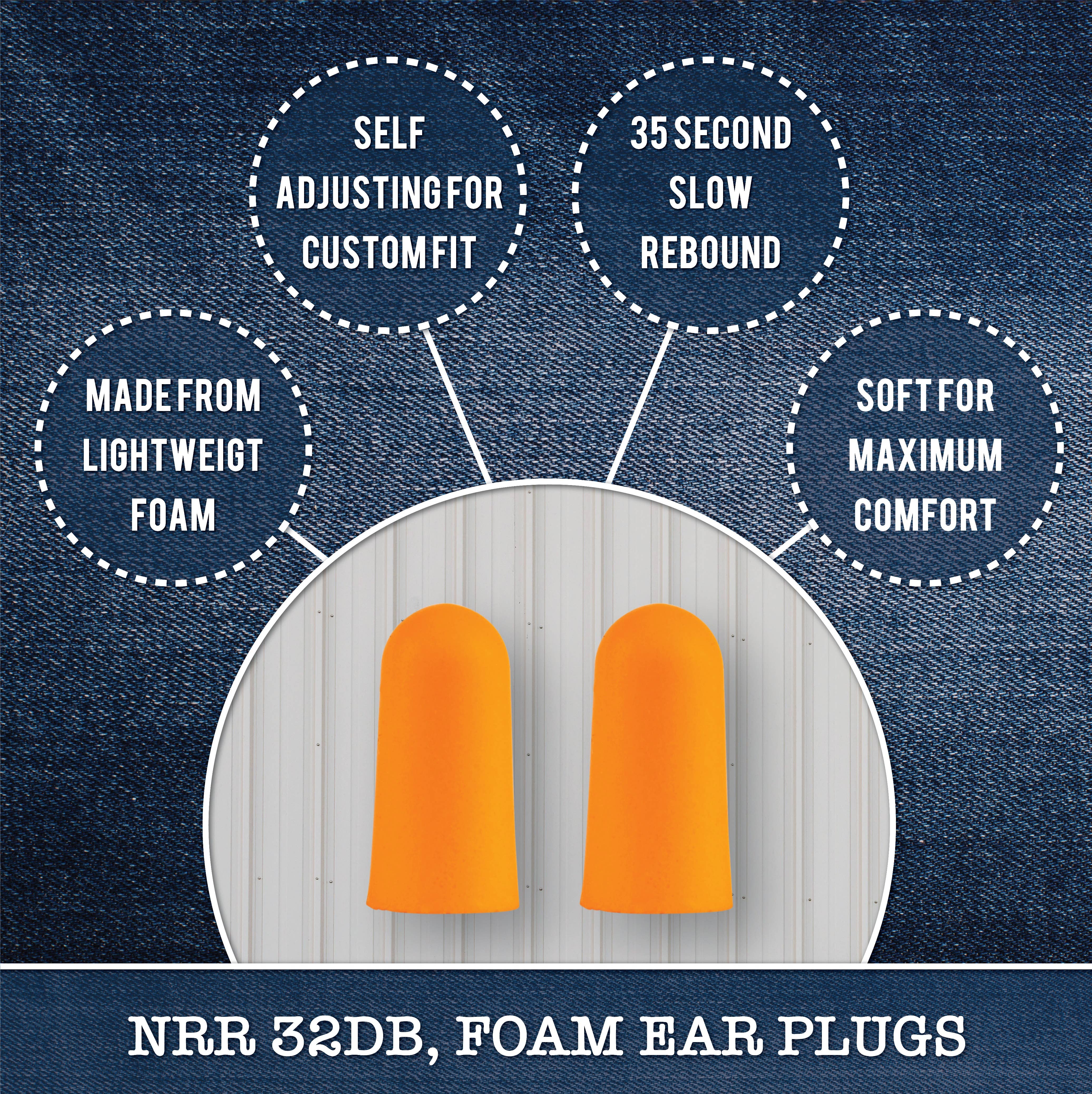 Quality Plugs - Wholesale Earplugs - Ear Plugs Dispenser Refillable and 500 Pair Foam Ear Plugs5