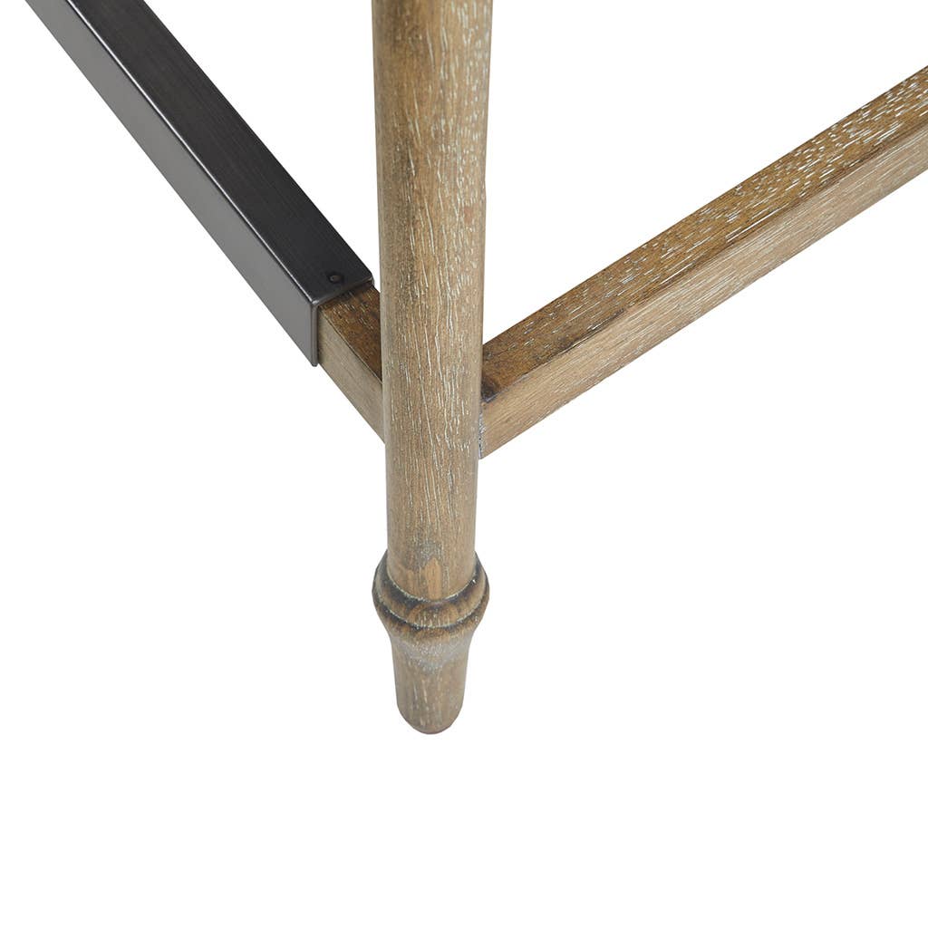 Olliix - Vente Tabouret - Tabouret de salle à manger rembourré Transitional, bleu5