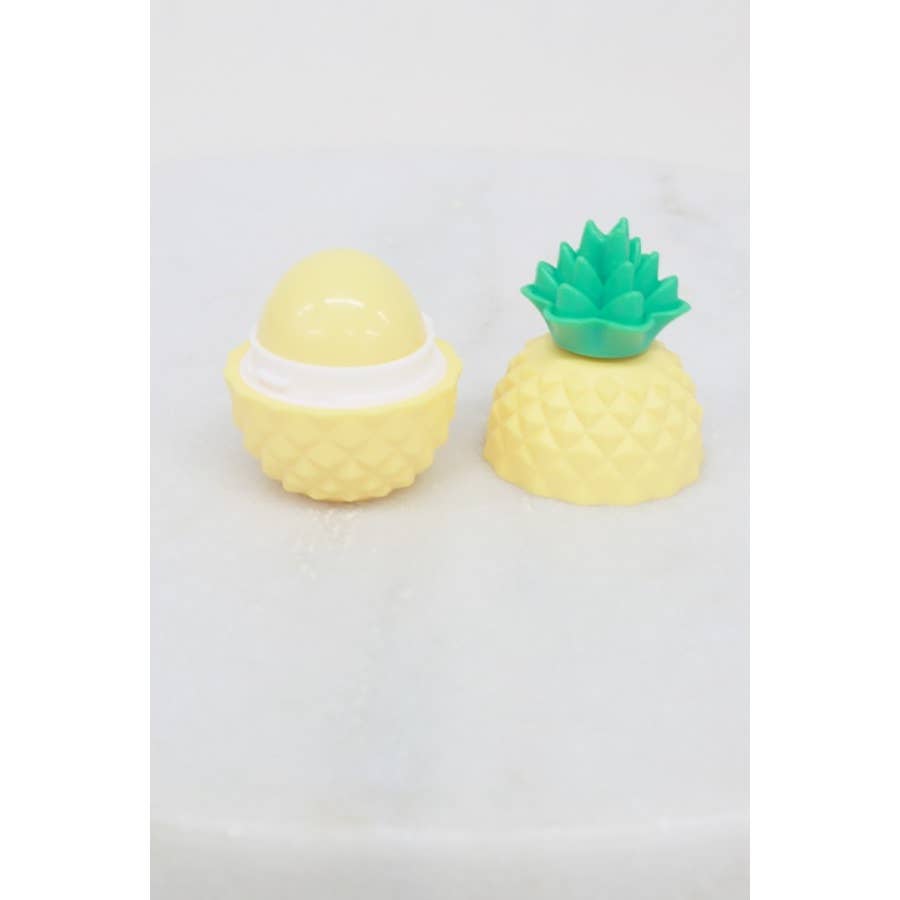 MIX COLOR 24-Pcs Pineapple Lip Balm for wholesale on Faire2