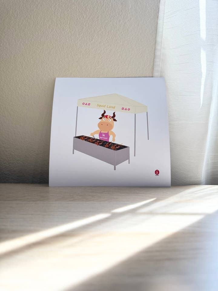 Impresión de Vendedor del Mercado Nocturno para venta al por mayor de Levenien