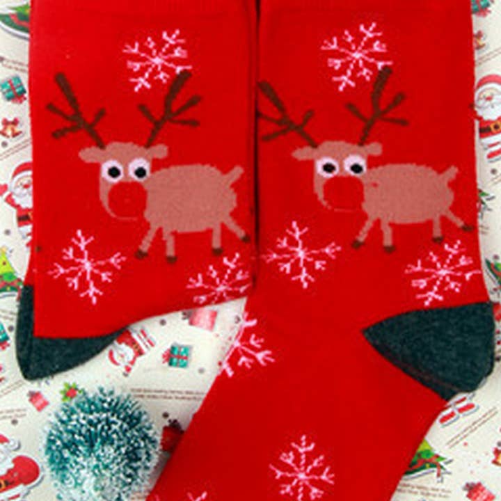 NINEXIS - Wholesale Socks - Unisex - CWMS03021_CHRISTMAS CREW SOCKS FOR MEN AND WOMEN GIFT2