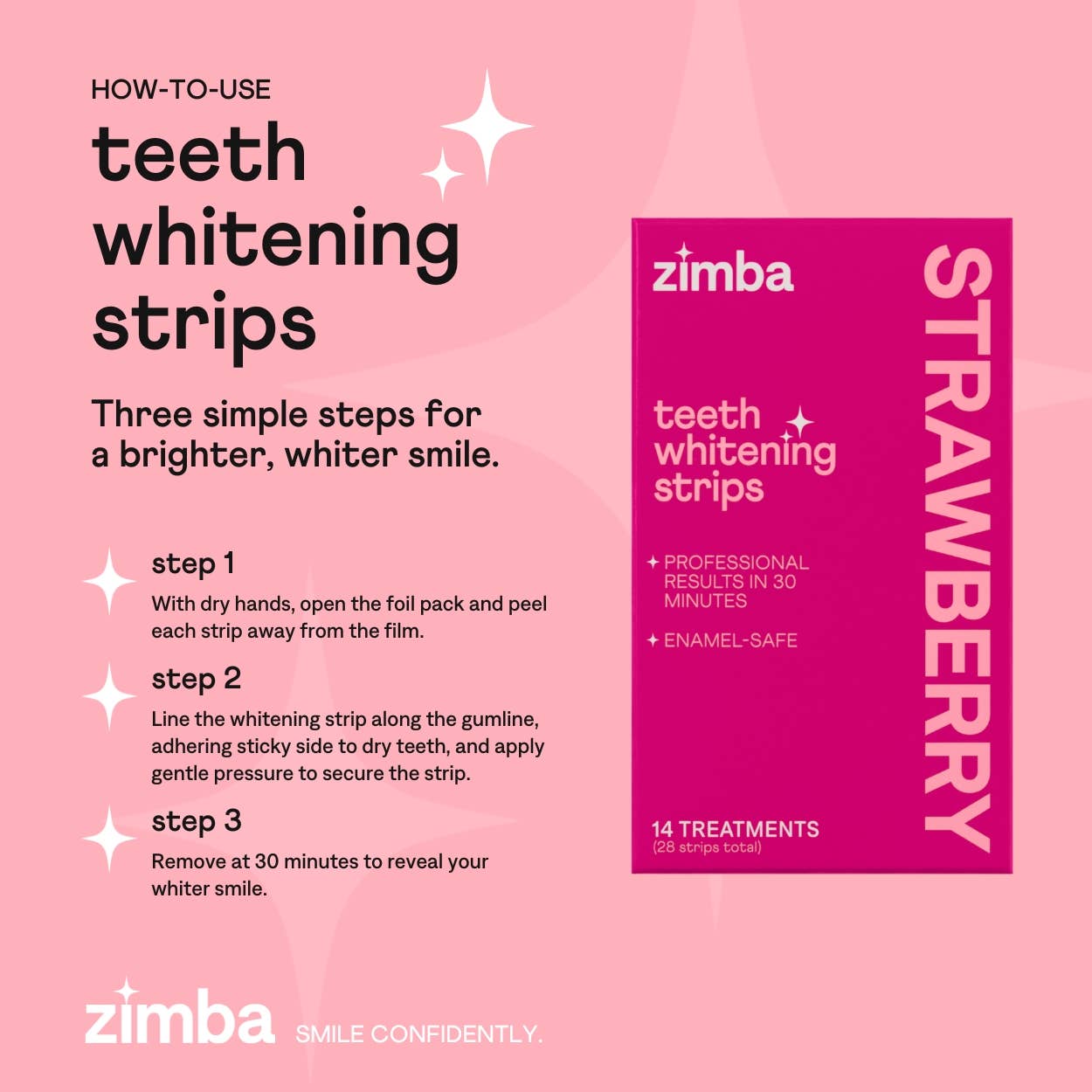 Zimba Whitening - Wholesale Teeth Whitener - Teeth Whitening Strips Duo39