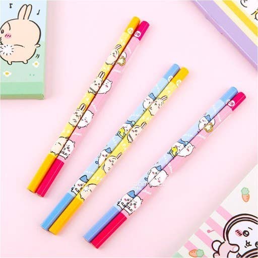 K-Wonderland - Wholesale Pencil - Chiikawa Character Pencil Set – 5 pcs / 10 pcs4