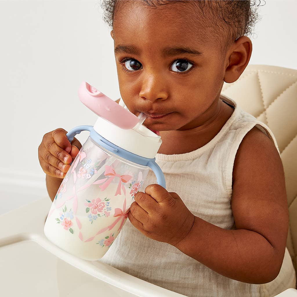 Itzy Ritzy - Wholesale Drinking Glass/Cup - Kids & Baby - *NEW* Itzy Sips™ - Straw Cup With Snap-Close Lid17
