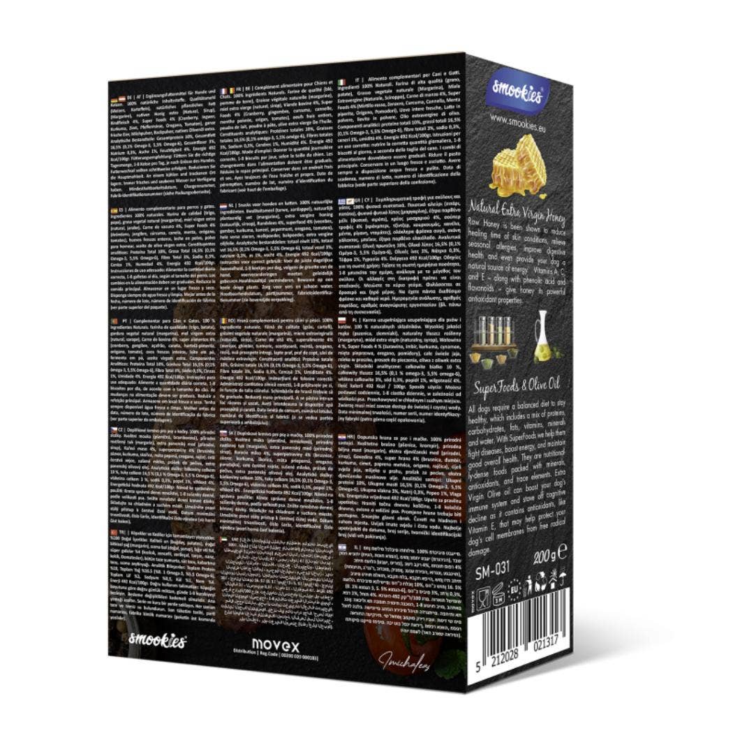 Only An Ocean Europe - Wholesale Pet Food - Dog - Smookies Beef and Tomato1