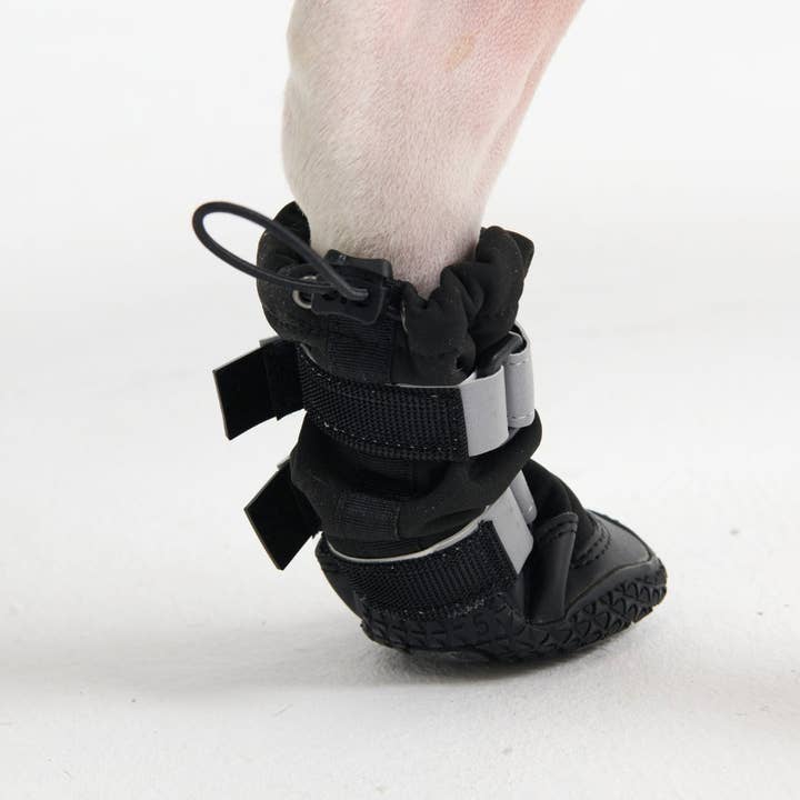 Spark Paws - Vente Bottines – chien - Bottes étanches Flex Shell pour chien - Noir4
