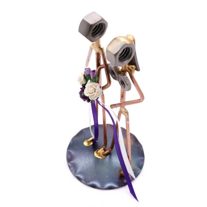 Bruid en bruidegom voor wholesale door Rock Creek Metal Craft