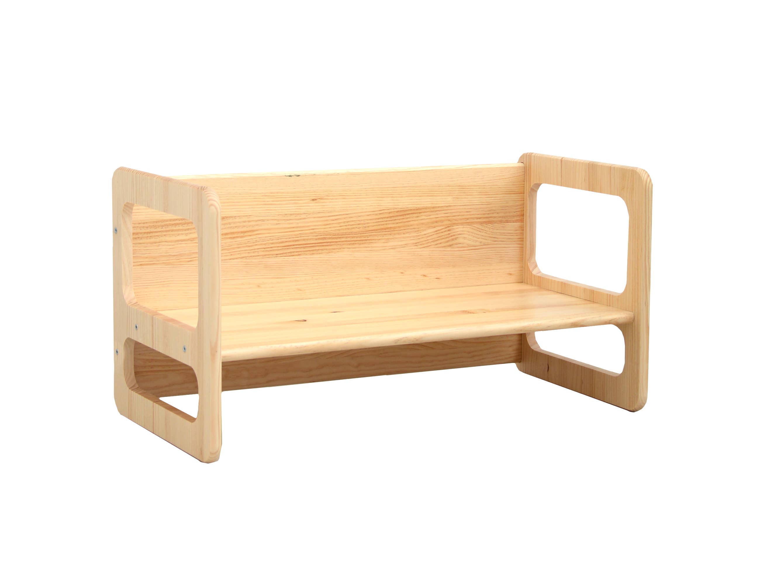 Really Nice Things - Wholesale Bench - Solid pine wood bank natural wood color Montessori0