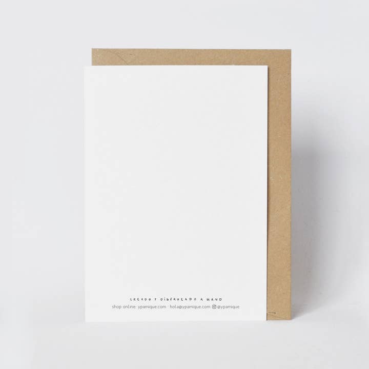 ypamiqué - Wholesale Everyday Greeting Card - Card With Envelope - Wild Ampersand color1