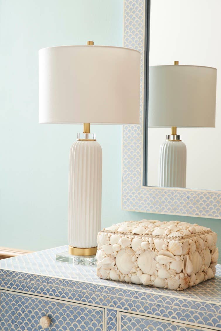 Chelsea House - Wholesale Wall Mirror - Crown Mirror - Blue2