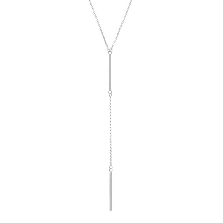 Collana Lariat Bar Argento per la vendita all'ingrosso da parte di Lina Shatara Designs