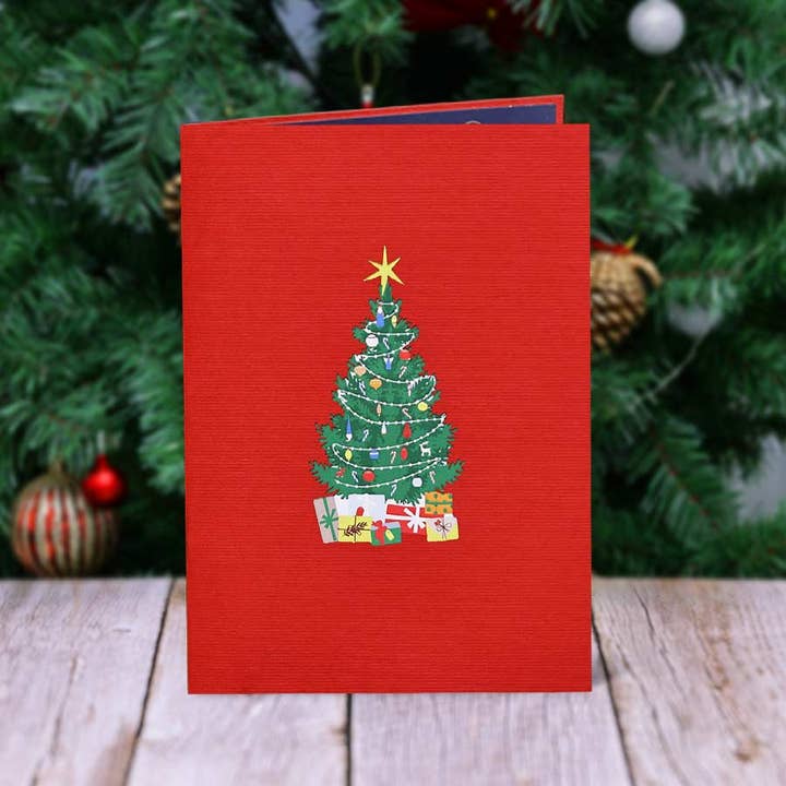 Unipop Cards, LLC - Wholesale Christmas Card - Christmas Tree Pop Up Card - Christmas pop up card2