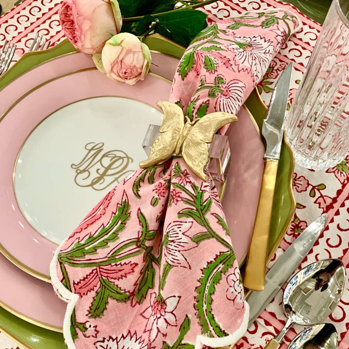 Butterfly 2 Napkin Rings for wholesale by Southern Tribute